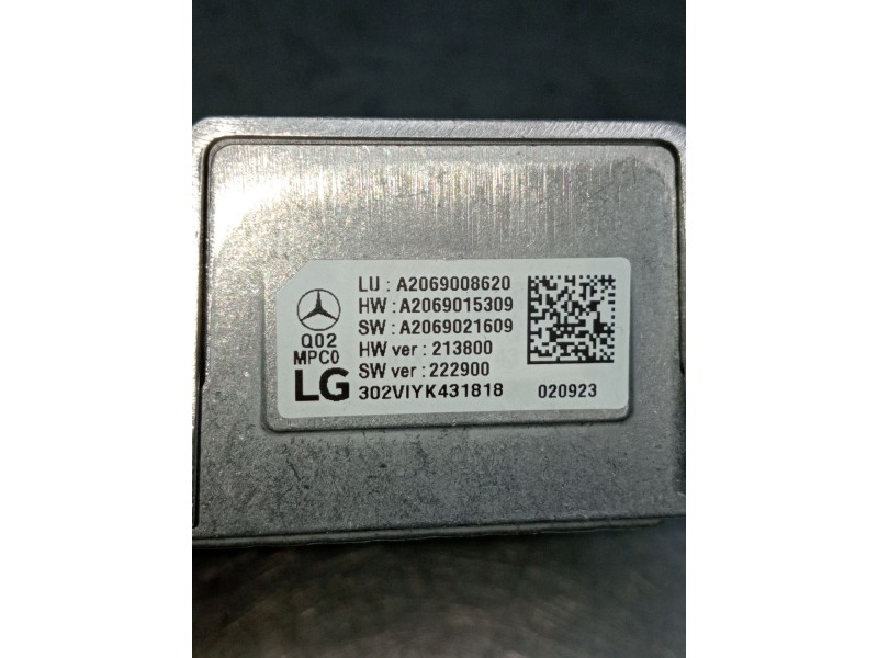 Recambio de modulo electronico para mercedes-benz clase c (w206) c 200 d (206.003) referencia OEM IAM A2069008620 A2069015309 A2