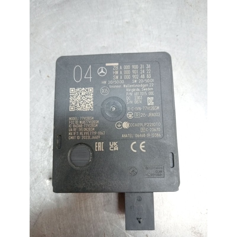 Recambio de modulo electronico para mercedes-benz clase c (w206) c 200 d (206.003) referencia OEM IAM A0009003138 A0009012422 A0