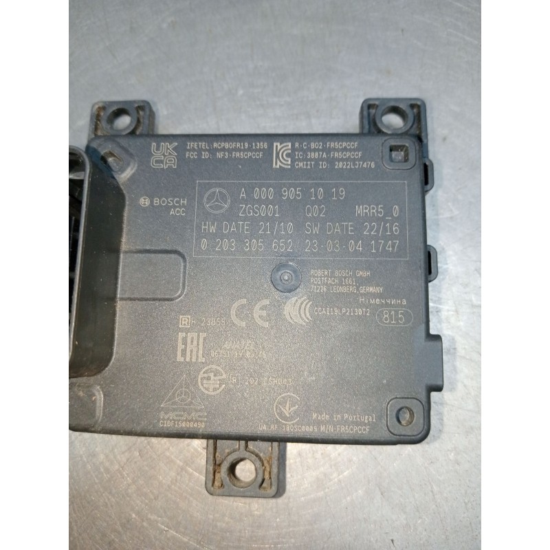 Recambio de modulo electronico para mercedes-benz clase c (w206) c 200 d (206.003) referencia OEM IAM A0009051019 0203305652 063