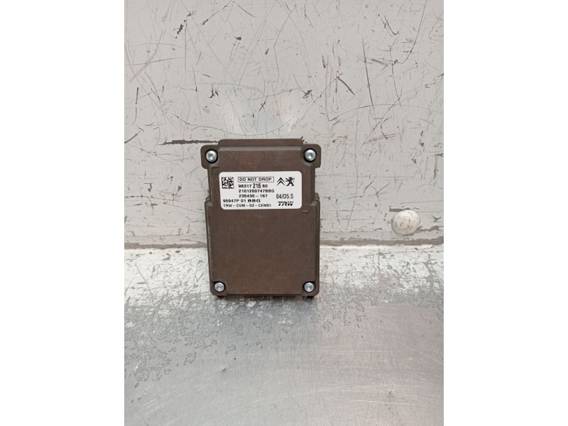 Recambio de modulo electronico para opel crossland x / crossland (p17, p2qo) 1.2 (75) referencia OEM IAM 9831721680 235430167 21