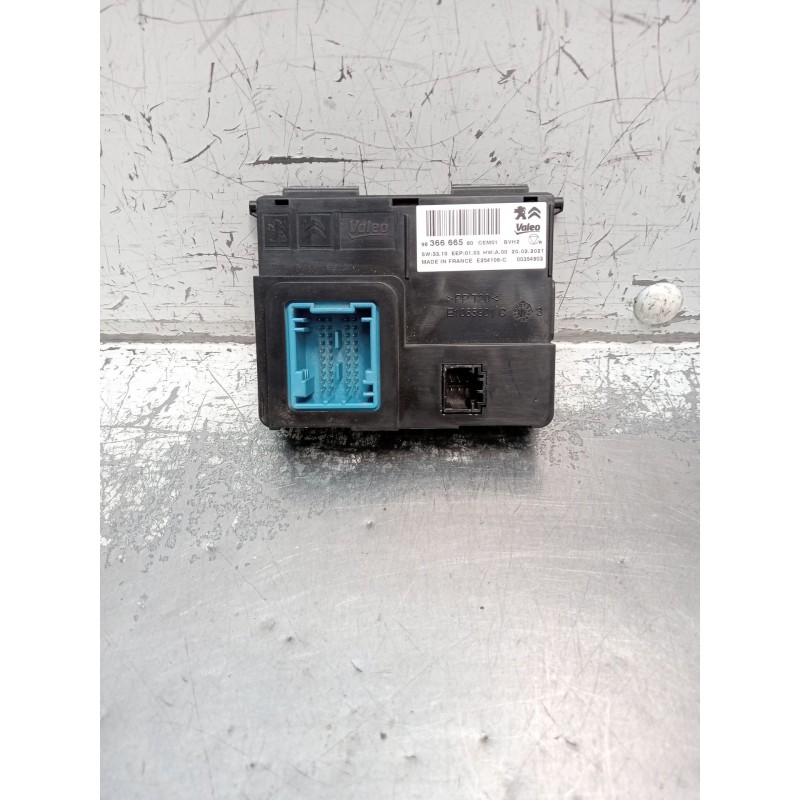 Recambio de modulo electronico para opel crossland x / crossland (p17, p2qo) 1.2 (75) referencia OEM IAM 9836666580 E1065901C 00