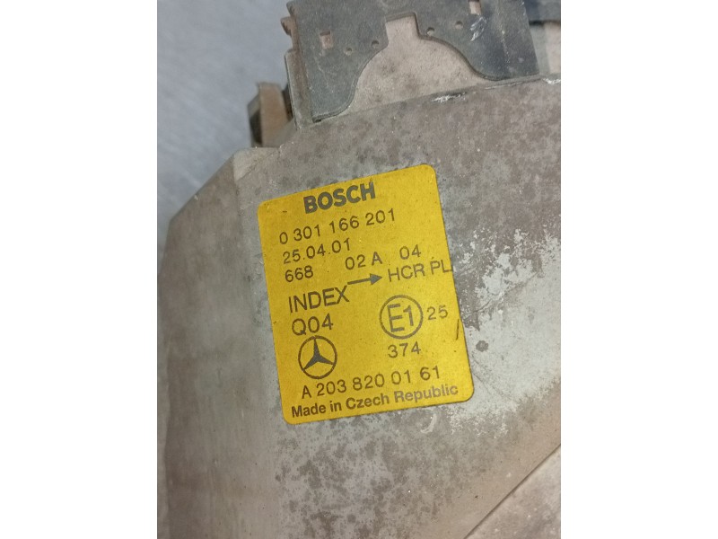 Recambio de faro izquierdo para mercedes-benz clase c (w203) c 270 cdi (203.016) referencia OEM IAM   