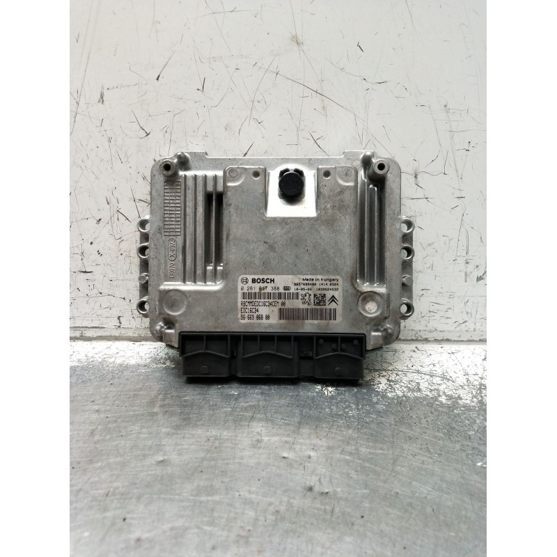 Recambio de centralita motor uce para peugeot 207/207+ (wa_, wc_) 1.4 hdi referencia OEM IAM 0281017388 9666986880 1039S24532 20