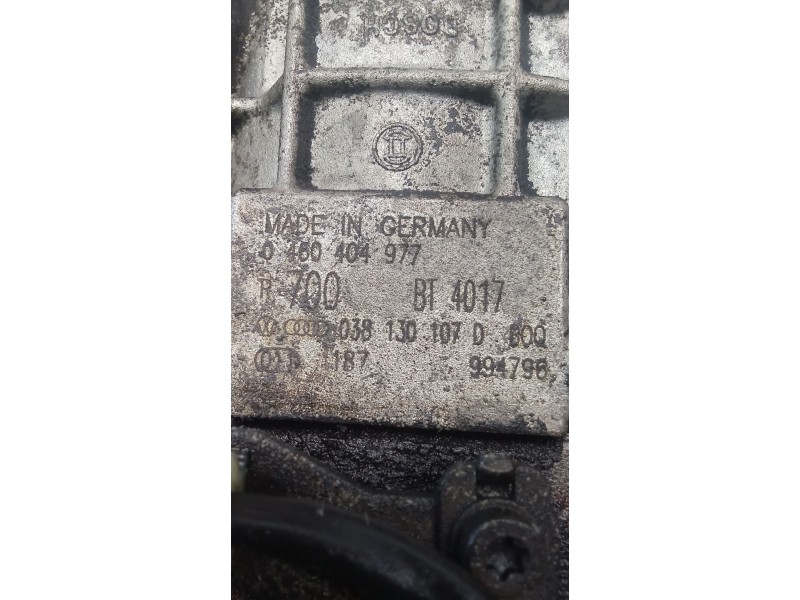 Recambio de bomba inyeccion para seat leon (1m1) 1.9 tdi referencia OEM IAM 0460404977 038130107D BOSCH