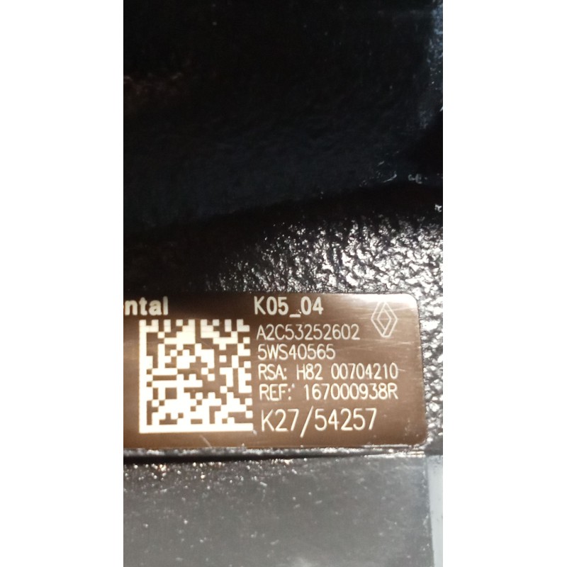 Recambio de bomba inyeccion para renault scénic iii (jz0/1_) 1.5 dci referencia OEM IAM A2C53252602 167000938R CONTINENTAL
