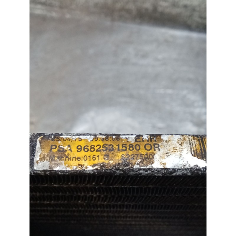Recambio de condensador / radiador aire acondicionado para peugeot partner furgoneta/monovolumen 1.6 hdi / bluehdi 75 referencia