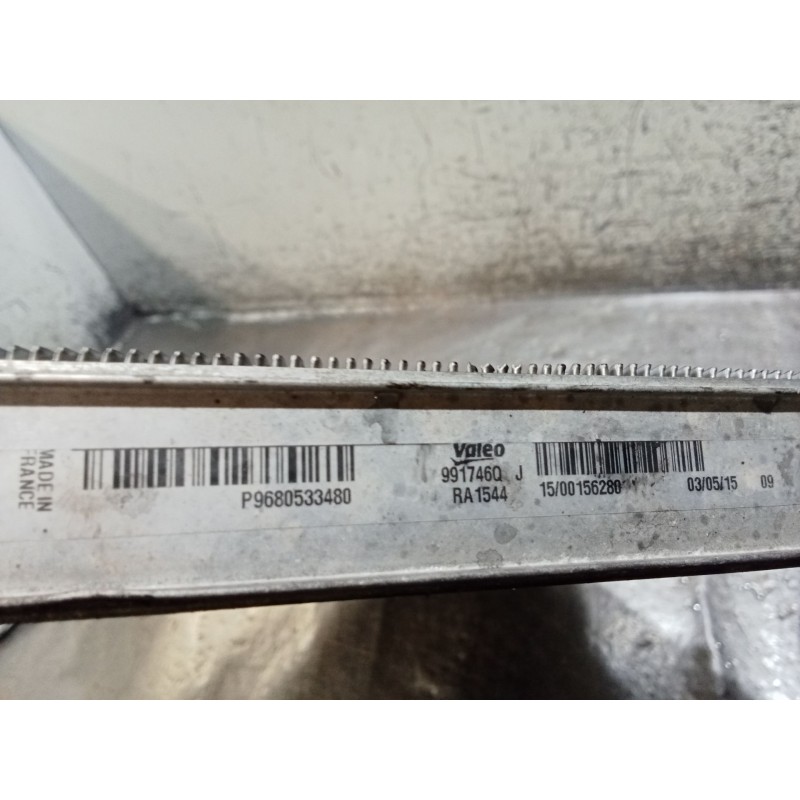 Recambio de radiador agua para peugeot partner furgoneta/monovolumen 1.6 hdi / bluehdi 75 referencia OEM IAM P9680533480  12