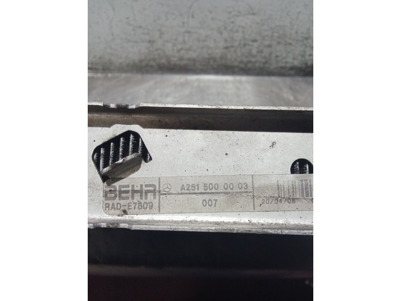 Recambio de radiador agua para mercedes-benz clase m (w164) ml 350 4-matic (164.186) referencia OEM IAM A2515000004 A2515000003 