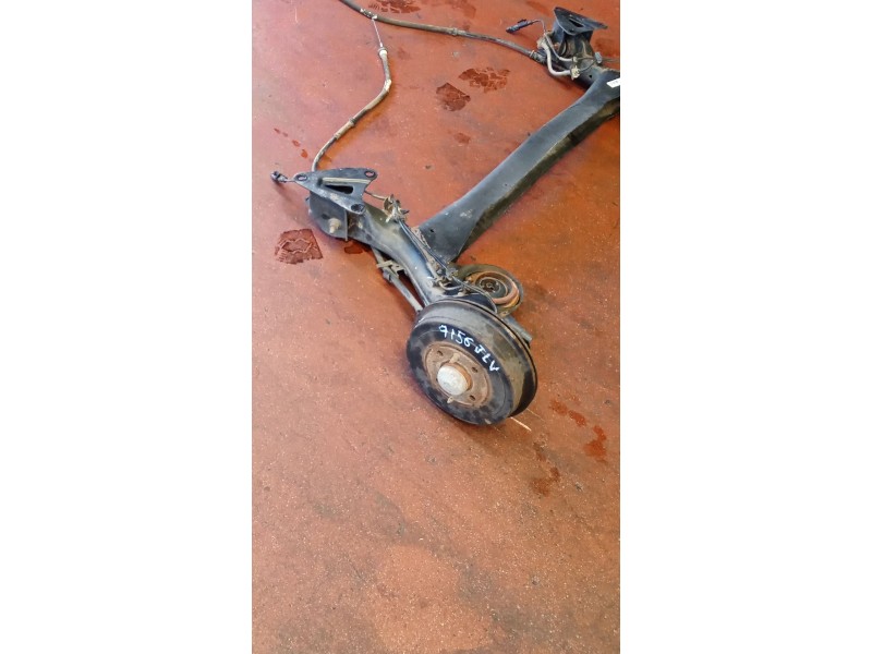 Recambio de puente trasero para fiat panda (312_, 319_) 1.2 (312pxa1a) referencia OEM IAM  TAMBOR/ABS 