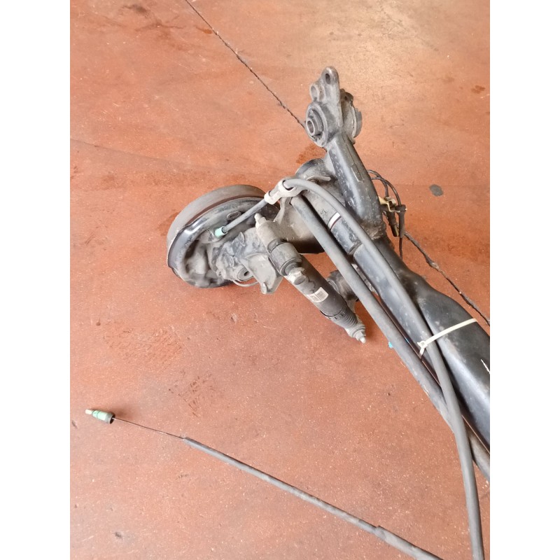 Recambio de puente trasero para peugeot 206 hatchback (2a/c) 1.4 hdi eco 70 referencia OEM IAM TAMBOR/ABS  