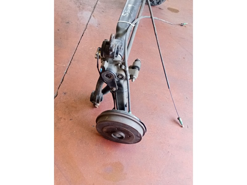 Recambio de puente trasero para peugeot 206 hatchback (2a/c) 1.4 hdi eco 70 referencia OEM IAM TAMBOR/ABS  