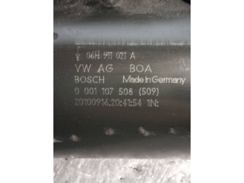 Recambio de motor arranque para audi a5 coupe (8t) referencia OEM IAM 0001107508 06H911021A 