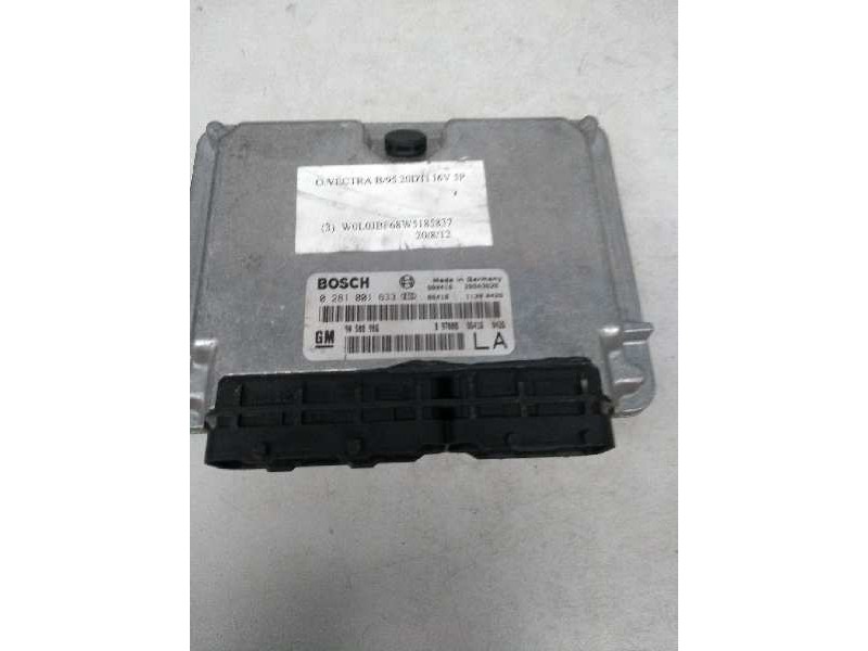 Recambio de centralita motor uce para opel vectra b berlina 2.0 dti referencia OEM IAM 0281001633 90508986 LA Recambio de centralita motor uce para opel vectra b berlina 2.0 dti referencia OEM IAM 0281001633 90508986 LA