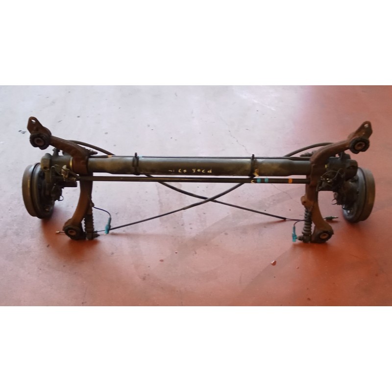 Recambio de puente trasero para peugeot 206 hatchback (2a/c) 1.4 hdi eco 70 referencia OEM IAM  TAMBOR/ABS 03