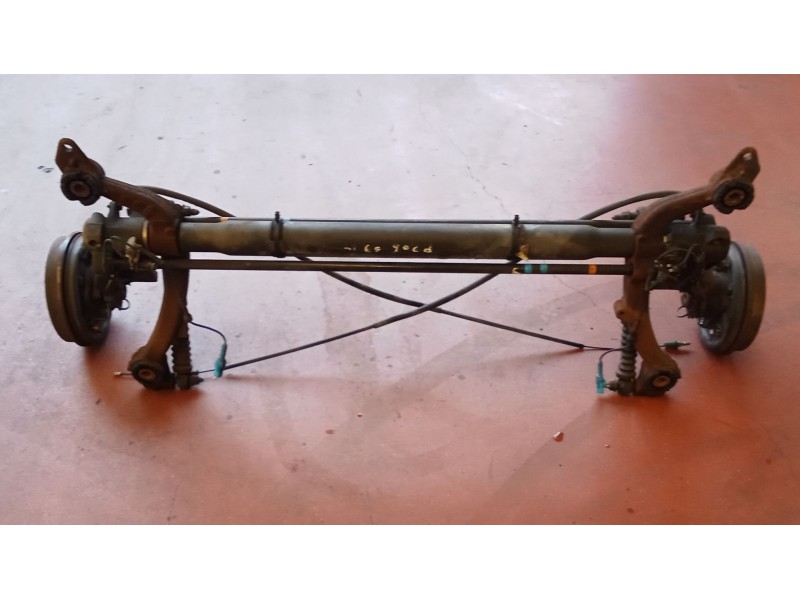 Recambio de puente trasero para peugeot 206 hatchback (2a/c) 1.4 hdi eco 70 referencia OEM IAM  TAMBOR/ABS 03