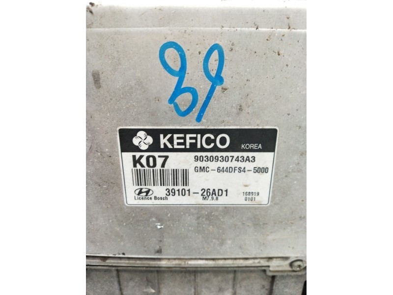 Recambio de centralita motor uce para hyundai accent iii (mc) 1.4 gl referencia OEM IAM 3910126AD1 9030930743A3 GMC644DFS45000 2