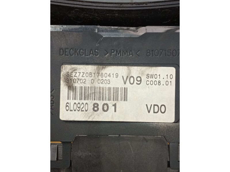 Recambio de cuadro instrumentos para seat ibiza iii (6l1) 1.4 16v referencia OEM IAM 6L0920801 310702 2002