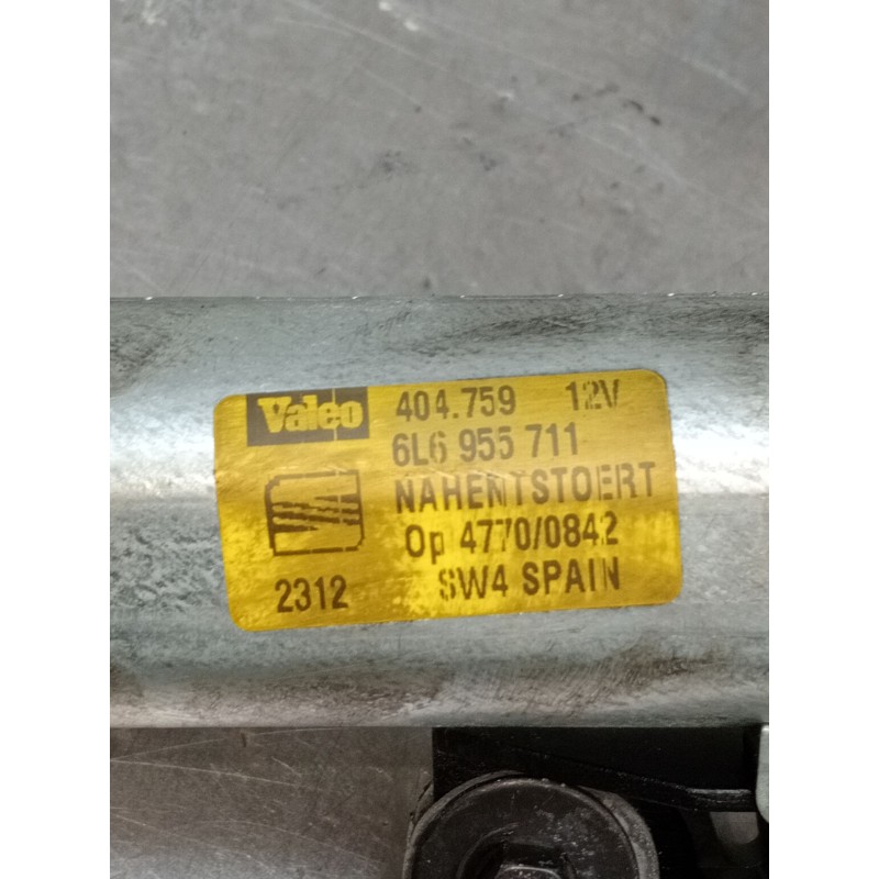 Recambio de motor limpia trasero para seat ibiza iii (6l1) 1.4 16v referencia OEM IAM 6L6955711 404759 2002