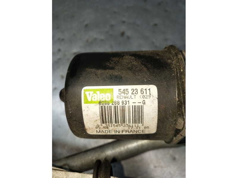 Recambio de motor limpia delantero para renault clio iii (br0/1, cr0/1) 1.2 16v (br02, br0j, br11, cr02, cr0j, cr11) referencia 