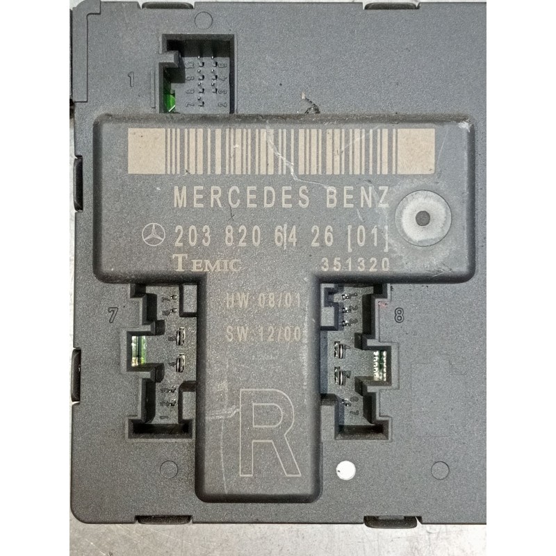 Recambio de modulo electronico para mercedes-benz clase c (w203) c 270 cdi (203.016) referencia OEM IAM 2038206426 351320 2000