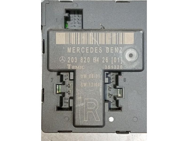 Recambio de modulo electronico para mercedes-benz clase c (w203) c 270 cdi (203.016) referencia OEM IAM 2038206426 351320 2000
