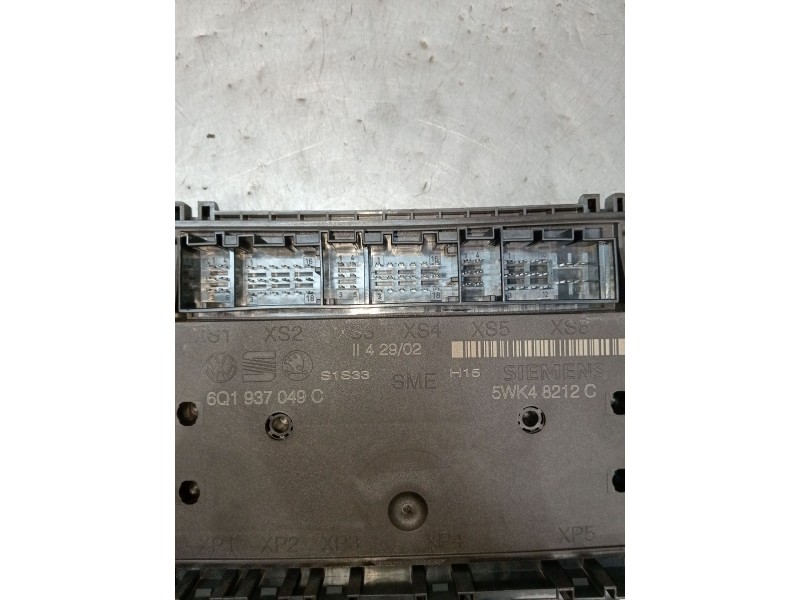 Recambio de modulo electronico para seat ibiza iii (6l1) 1.4 16v referencia OEM IAM 6Q1937049C 5WK48212C 2002