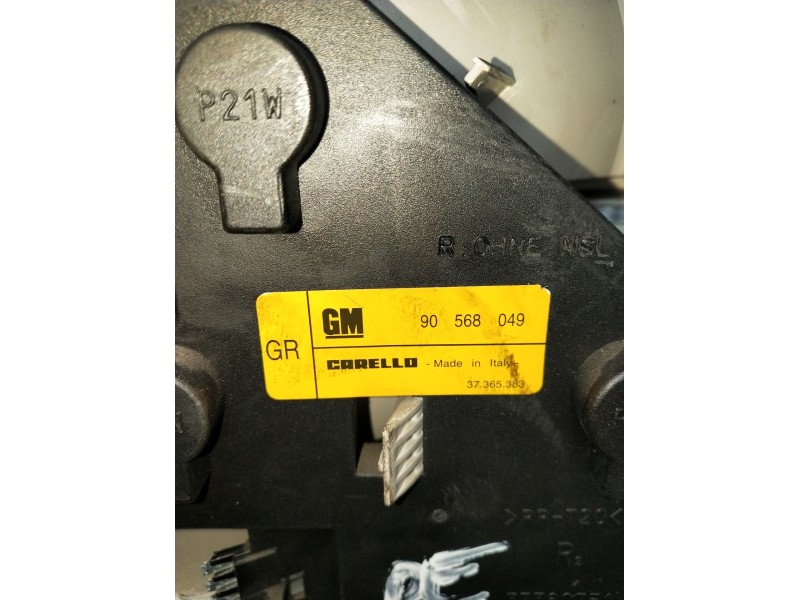 Recambio de piloto trasero derecho para opel vectra b hatchback (j96) 1.7 td (f68) referencia OEM IAM 90568049  1995