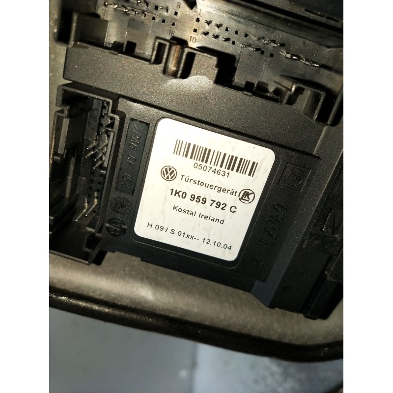 Recambio de elevalunas delantero derecho para volkswagen golf v (1k1) 1.9 tdi referencia OEM IAM 1K0959792C 3P 2003