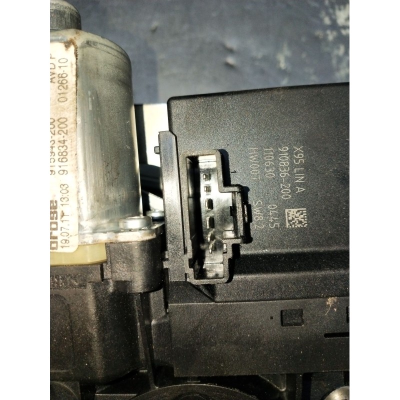 Recambio de elevalunas delantero derecho para renault scénic iii (jz0/1_) 1.5 dci referencia OEM IAM 807302741R 5P 2009