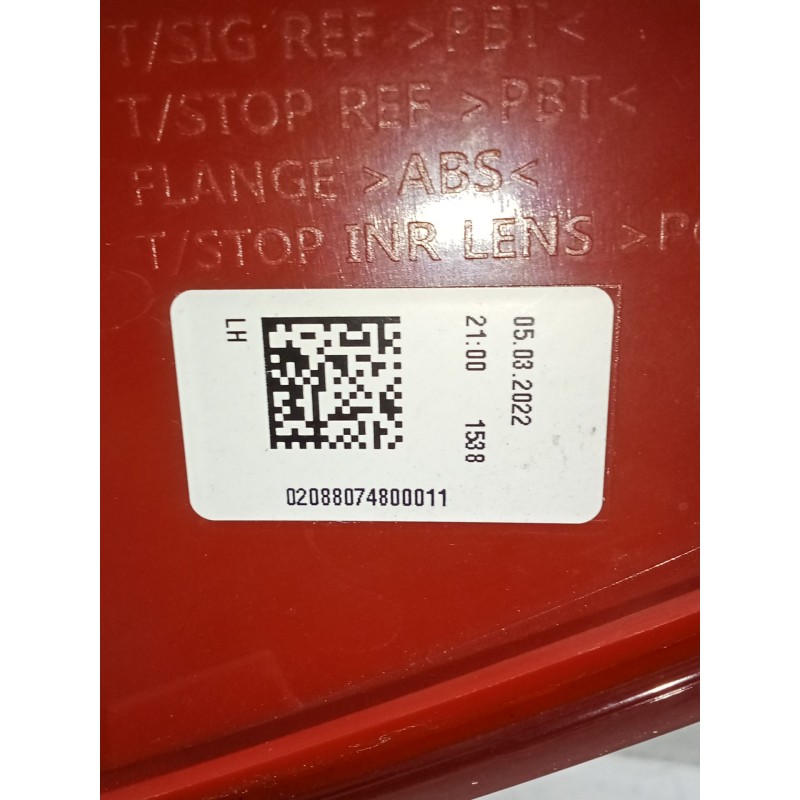 Recambio de piloto trasero izquierdo para hyundai i20 iii (bc3, bi3) 1.0 t-gdi referencia OEM IAM 02088074800011 35856 35855 