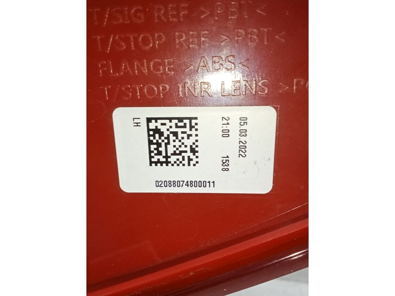 Recambio de piloto trasero izquierdo para hyundai i20 iii (bc3, bi3) 1.0 t-gdi referencia OEM IAM 02088074800011 35856 35855 