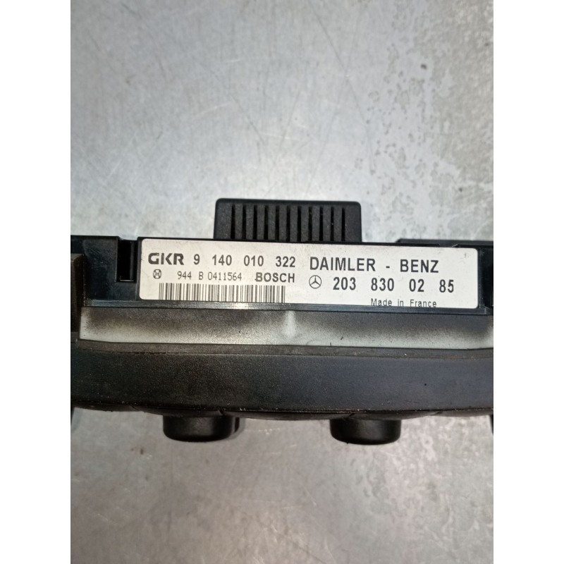 Recambio de mando calefaccion / aire acondicionado para mercedes-benz clase c (w203) c 270 cdi (203.016) referencia OEM IAM 2038