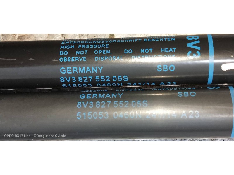 Recambio de amortiguadores maletero / porton para audi a3 (8v) ambiente referencia OEM IAM 8V382755205S  