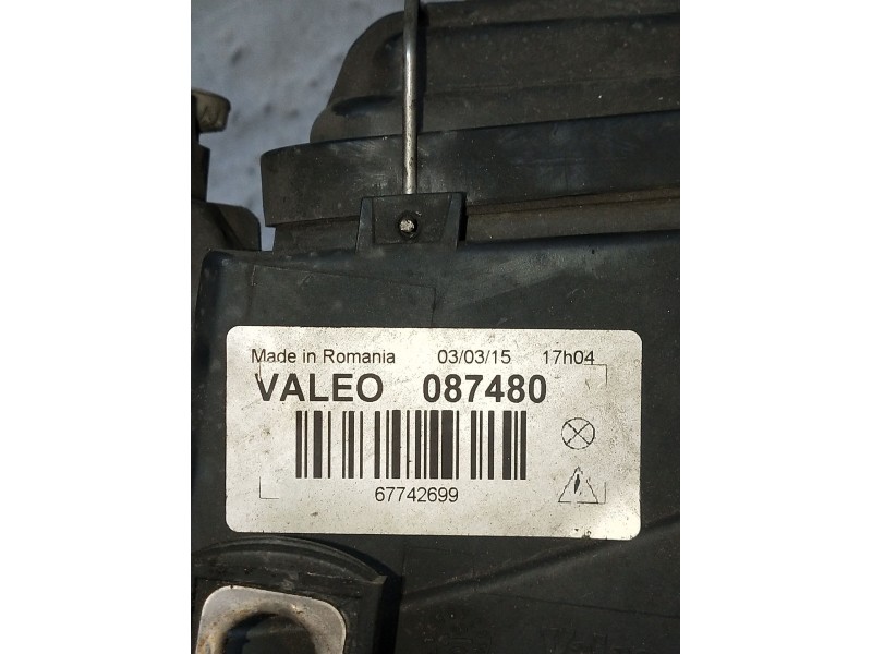 Recambio de faro izquierdo para seat leon (1m1) 1.9 tdi referencia OEM IAM 087480 67742699 1999