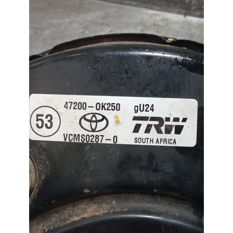 Recambio de servofreno para toyota hilux vii pick-up (_n1_, _n2_, _n3_) 2.5 d-4d 4wd (kun25_) referencia OEM IAM   