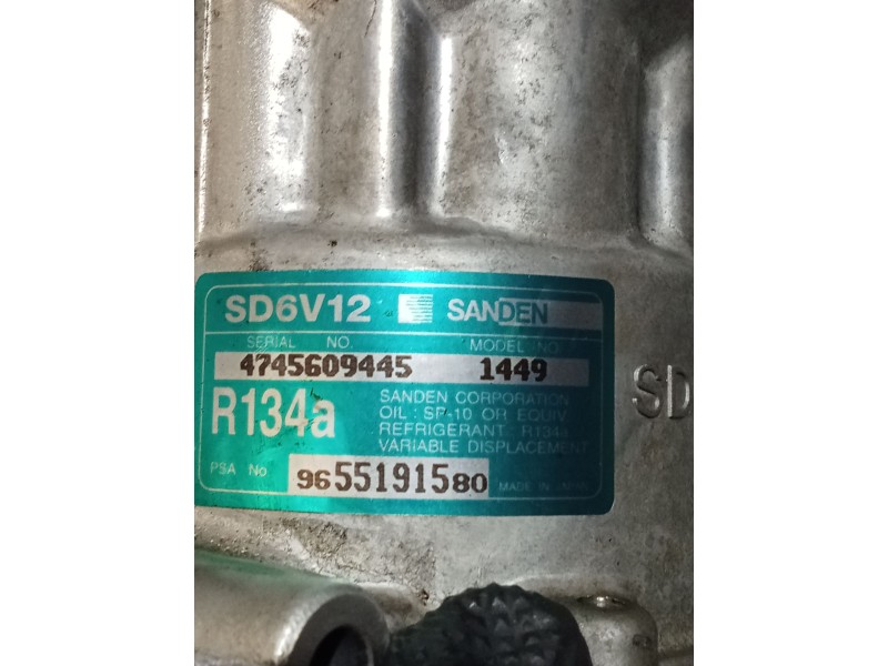 Recambio de compresor aire acondicionado para peugeot 307 cc (3b) 1.6 16v referencia OEM IAM   