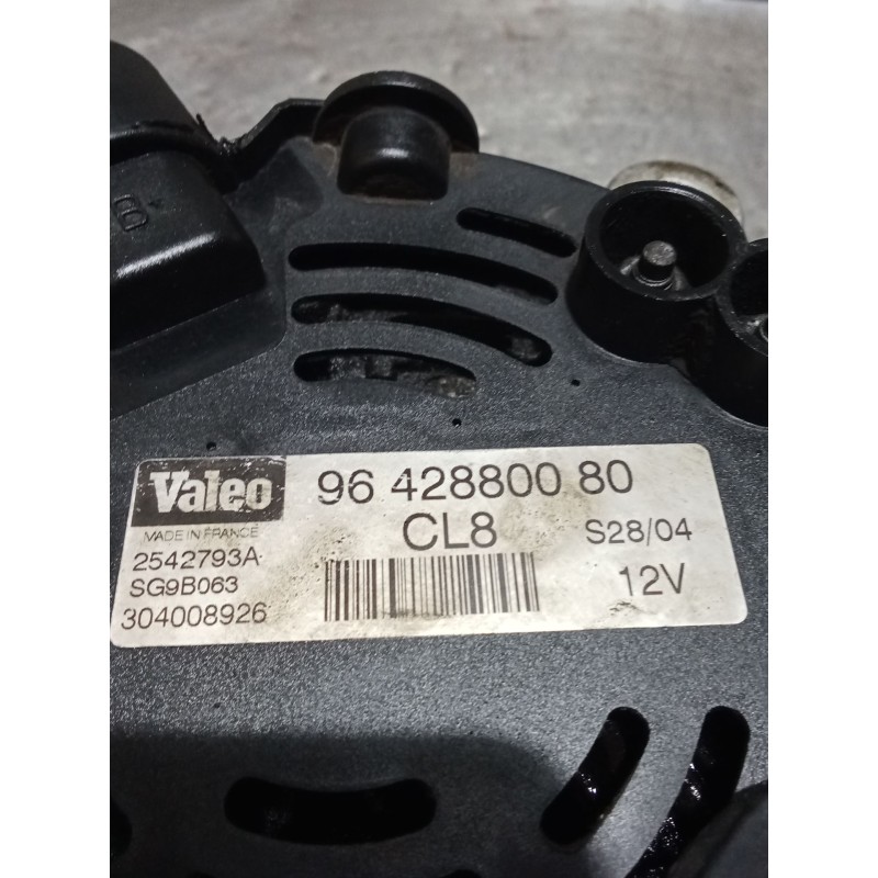 Recambio de alternador para peugeot 206 hatchback (2a/c) 1.9 d referencia OEM IAM   