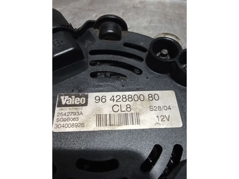 Recambio de alternador para peugeot 206 hatchback (2a/c) 1.9 d referencia OEM IAM   