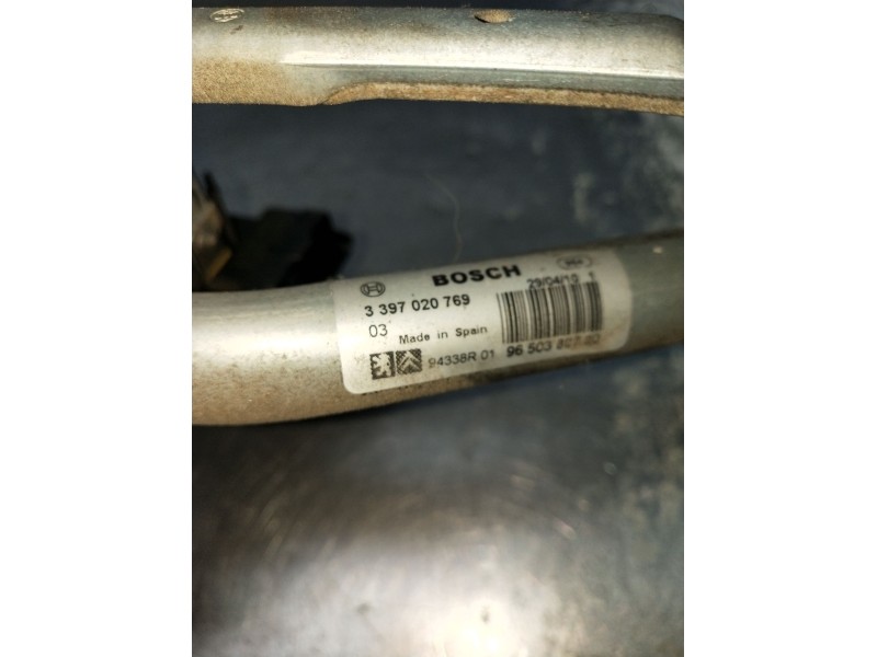 Recambio de motor limpia delantero para peugeot 207/207+ (wa_, wc_) 1.4 hdi referencia OEM IAM 3397020769 9650380780 2009