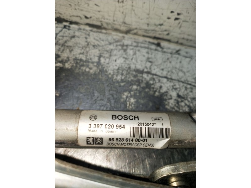 Recambio de motor limpia delantero para peugeot partner furgoneta/monovolumen 1.6 hdi / bluehdi 75 referencia OEM IAM 9682861480