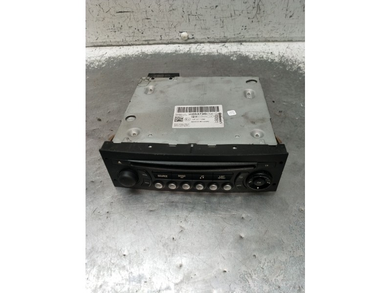 Recambio de sistema audio / radio cd para peugeot partner furgoneta/monovolumen 1.6 hdi / bluehdi 75 referencia OEM IAM 98053736