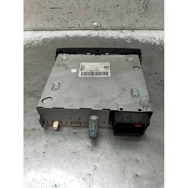 Recambio de sistema audio / radio cd para peugeot partner furgoneta/monovolumen 1.6 hdi / bluehdi 75 referencia OEM IAM 98053736
