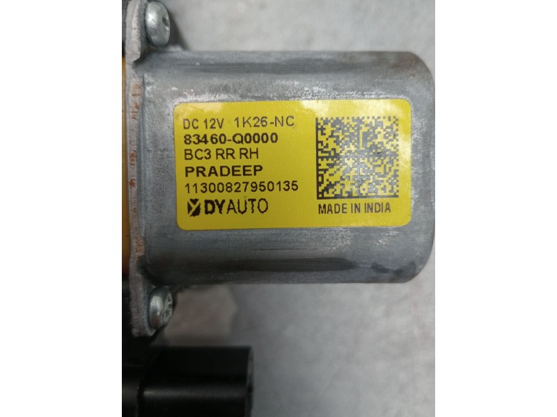 Recambio de elevalunas trasero derecho para hyundai i20 iii (bc3, bi3) 1.0 t-gdi referencia OEM IAM 83402Q0010 5P. 83460Q0000 20