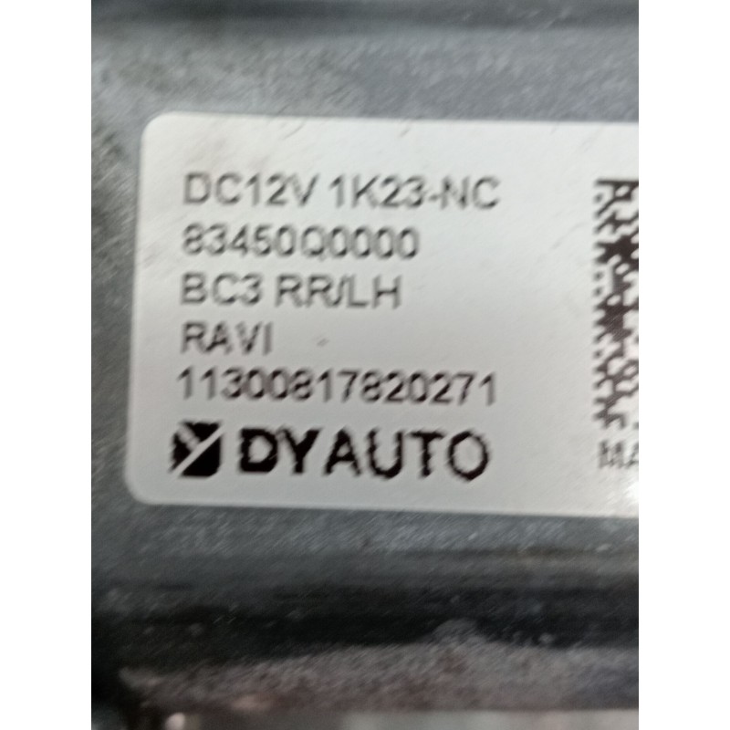 Recambio de elevalunas trasero izquierdo para hyundai i20 iii (bc3, bi3) 1.0 t-gdi referencia OEM IAM 83450Q0000 5P 83401Q0010 2