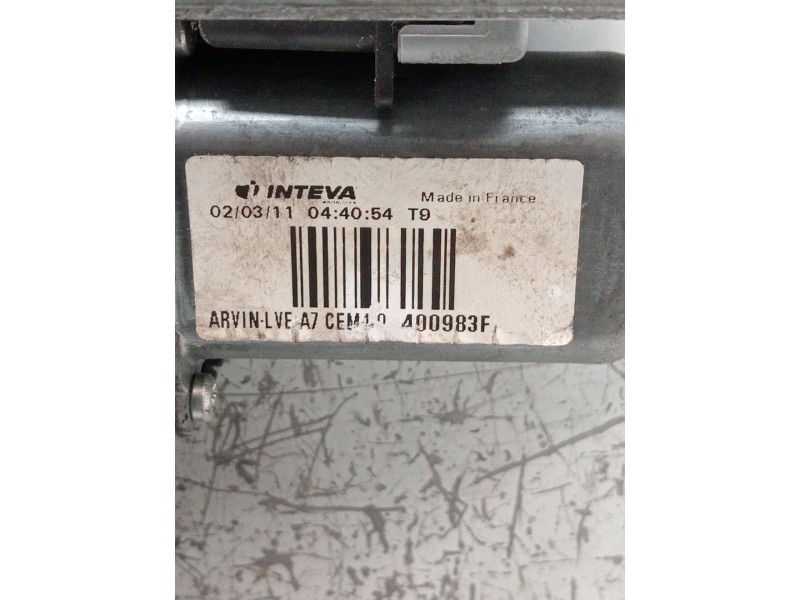 Recambio de elevalunas delantero derecho para fiat scudo furgoneta (270_, 272_) 1.6 d multijet referencia OEM IAM   