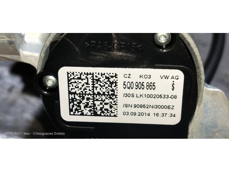 Recambio de conmutador de arranque para audi a3 (8v) ambiente referencia OEM IAM 1K0905851  