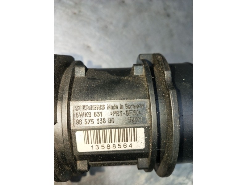 Recambio de caudalimetro para peugeot 206 hatchback (2a/c) 1.4 hdi eco 70 referencia OEM IAM 5WK9631 96575336880 2003