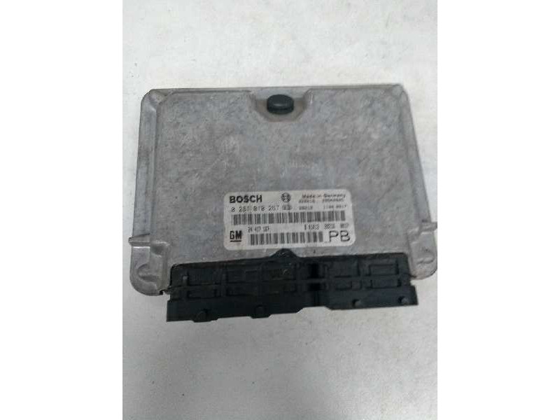 Recambio de centralita motor uce para opel astra g berlina 2.0 dti referencia OEM IAM 0281010267 24417167 PB Recambio de centralita motor uce para opel astra g berlina 2.0 dti referencia OEM IAM 0281010267 24417167 PB