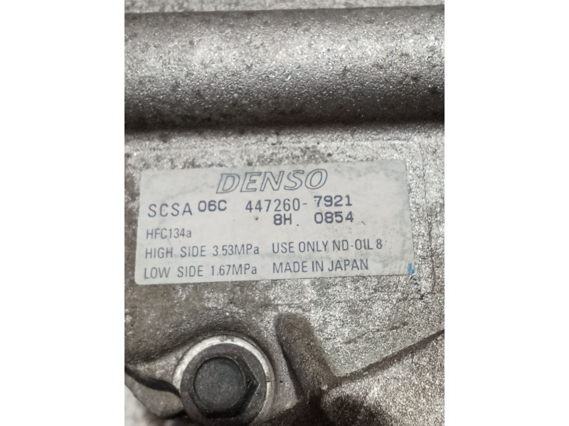 Recambio de compresor aire acondicionado para mazda rx-8 (se) básico (170kw) referencia OEM IAM 4472607921  03