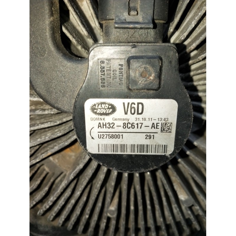 Recambio de electroventilador para land rover range rover sport v6 td s referencia OEM IAM AH328C617AE  2010